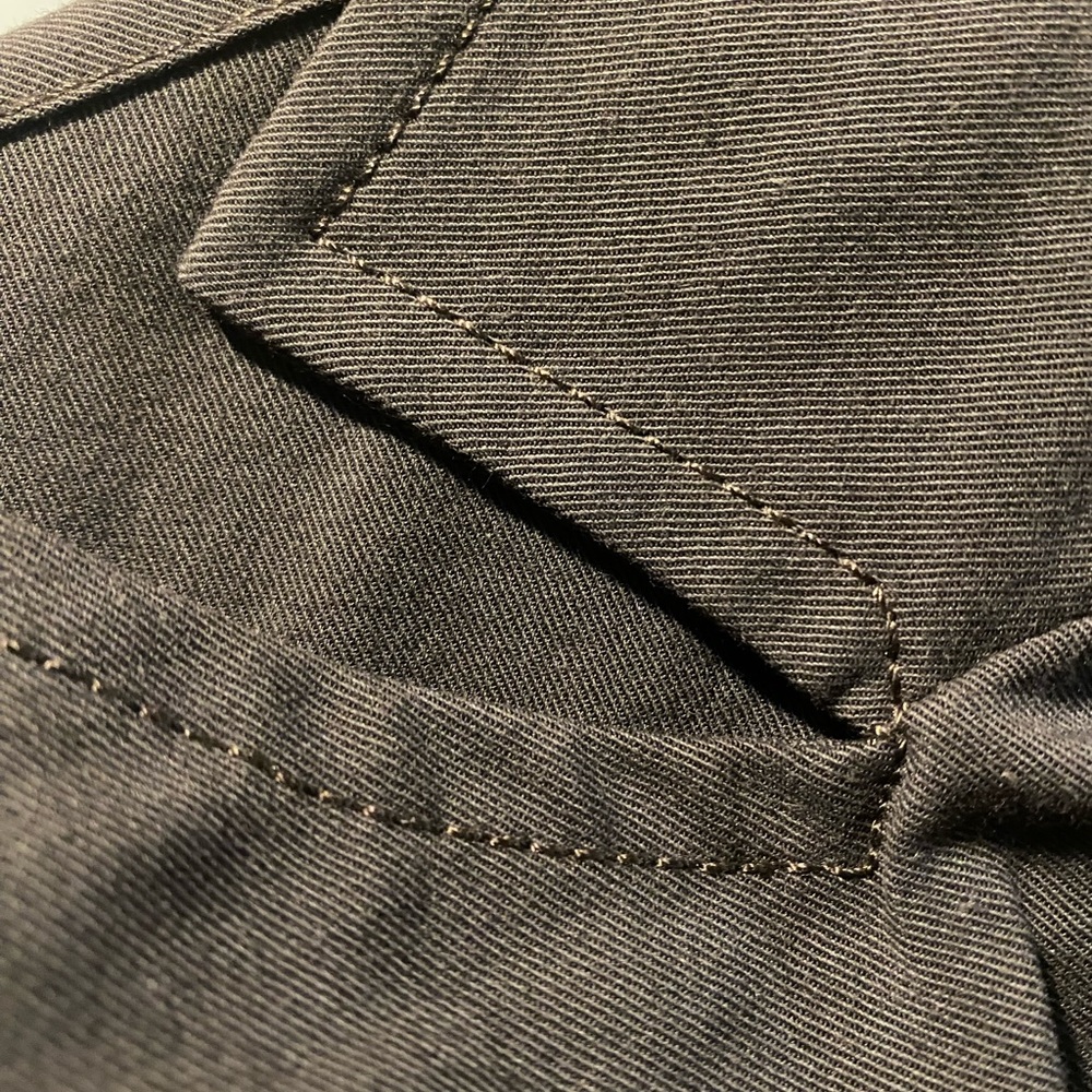 Vintage 90s TRANSIT fitted Jacket. Dark greyish purple. Cotton & Wool. Size 2 EU